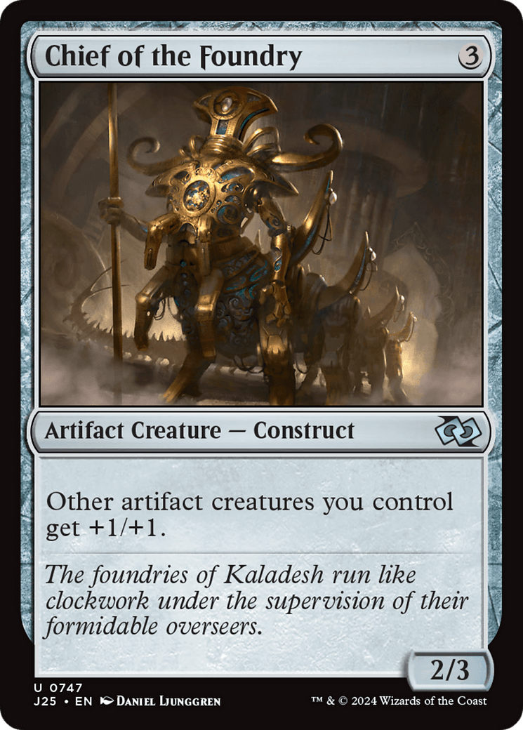 Chief of the Foundry [Foundations Jumpstart] MTG Single Magic: The Gathering  | Multizone: Comics And Games