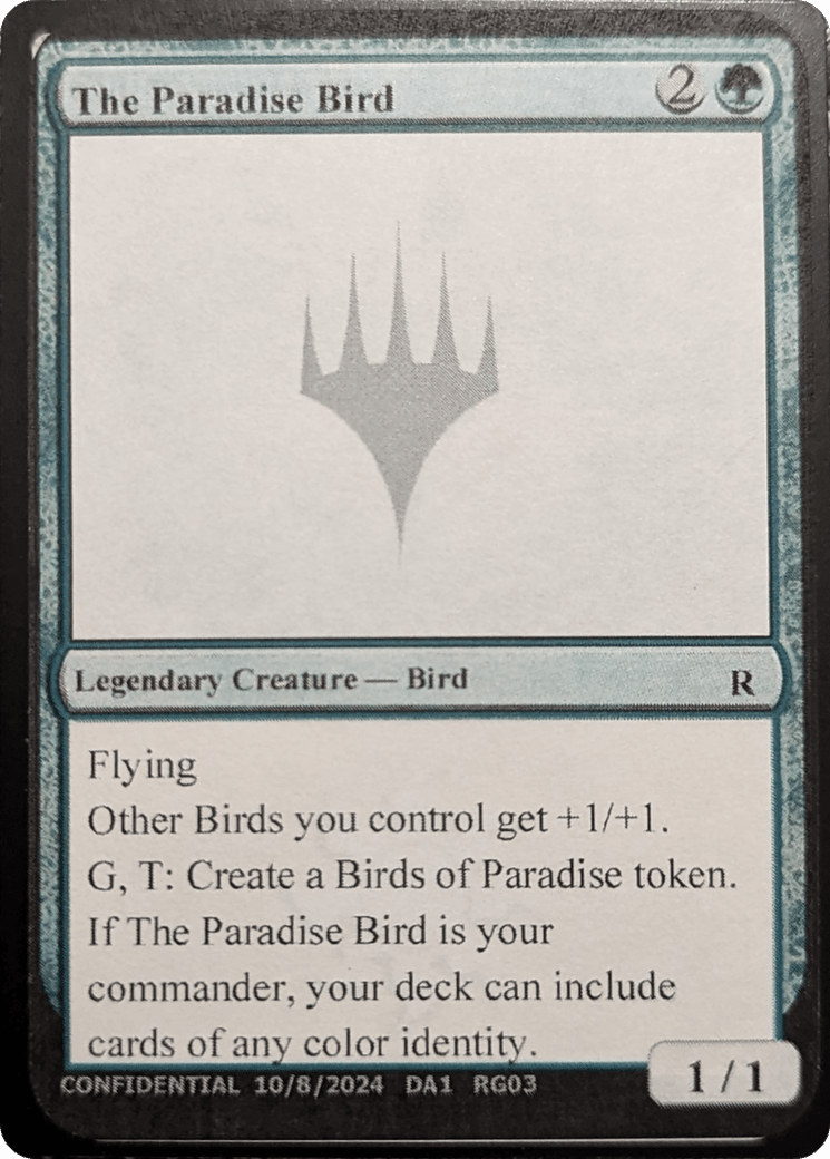 The Paradise Bird [Mystery Booster 2 Playtest Cards] MTG Single Magic: The Gathering  | Multizone: Comics And Games
