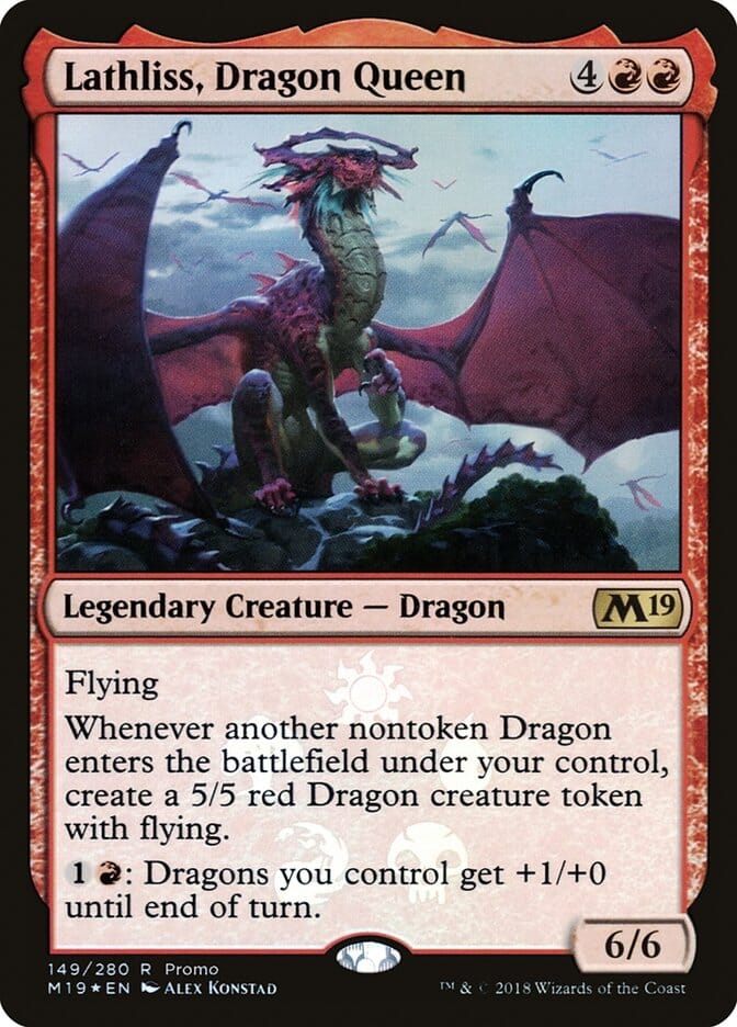 Lathliss, Dragon Queen [Resale Promos] MTG Single Magic: The Gathering  | Multizone: Comics And Games