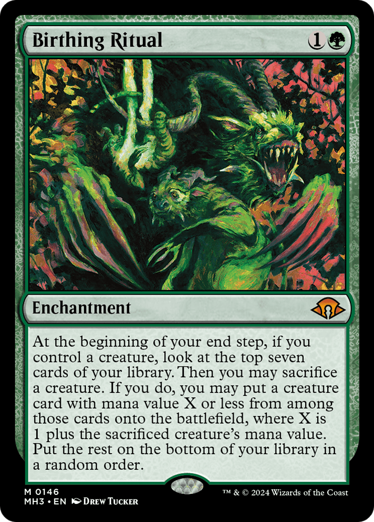 Birthing Ritual [Modern Horizons 3] MTG Single Magic: The Gathering  | Multizone: Comics And Games