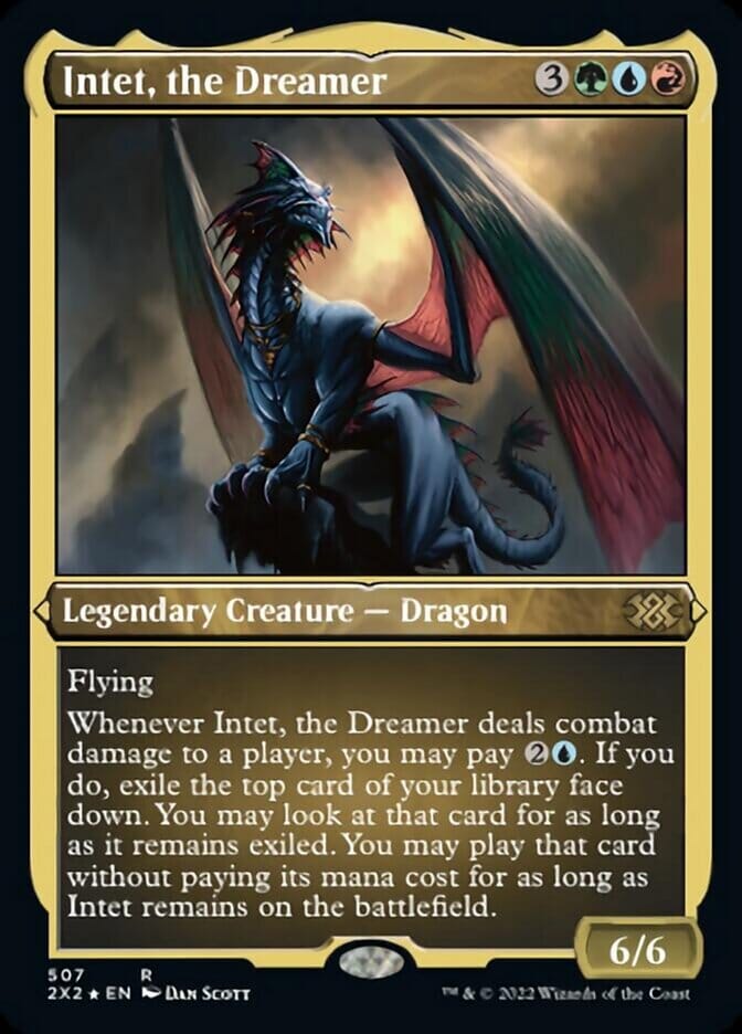 Intet, the Dreamer (Foil Etched) [Double Masters 2022] MTG Single Magic: The Gathering  | Multizone: Comics And Games
