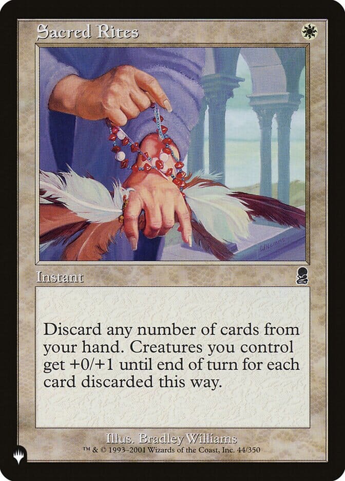 Sacred Rites [The List] MTG Single Magic: The Gathering  | Multizone: Comics And Games