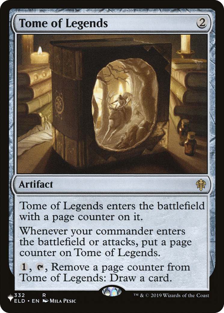 Tome of Legends (Surge Foil) [Marvel Super Heroes Commander] MTG Single Magic: The Gathering  | Multizone: Comics And Games
