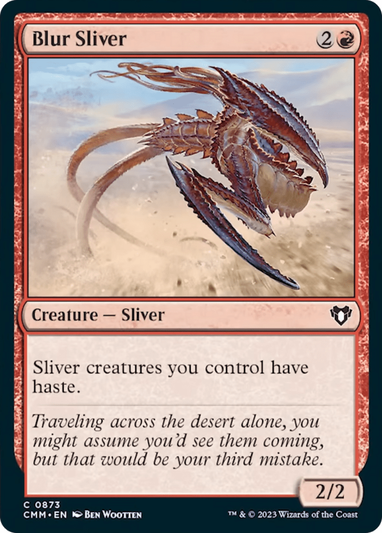 Blur Sliver [Commander Masters] MTG Single Magic: The Gathering  | Multizone: Comics And Games