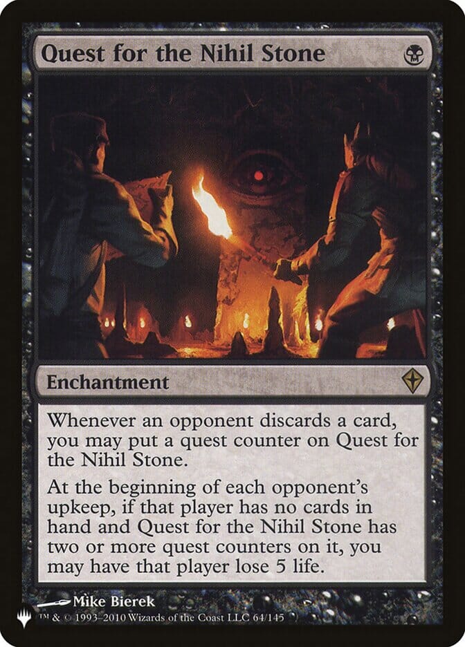 Quest for the Nihil Stone [The List] MTG Single Magic: The Gathering  | Multizone: Comics And Games