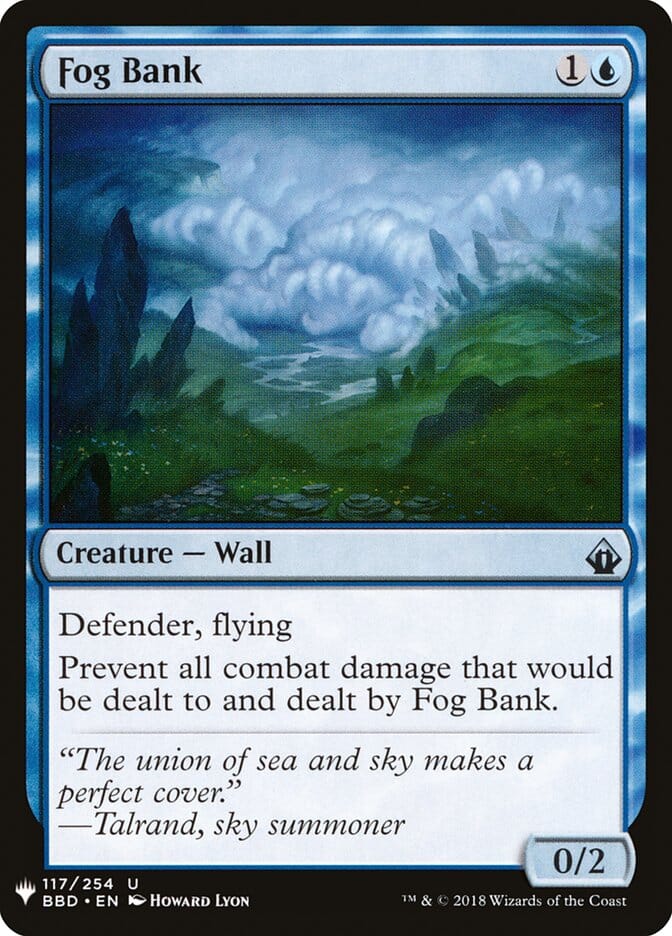 Fog Bank [Mystery Booster] MTG Single Magic: The Gathering  | Multizone: Comics And Games