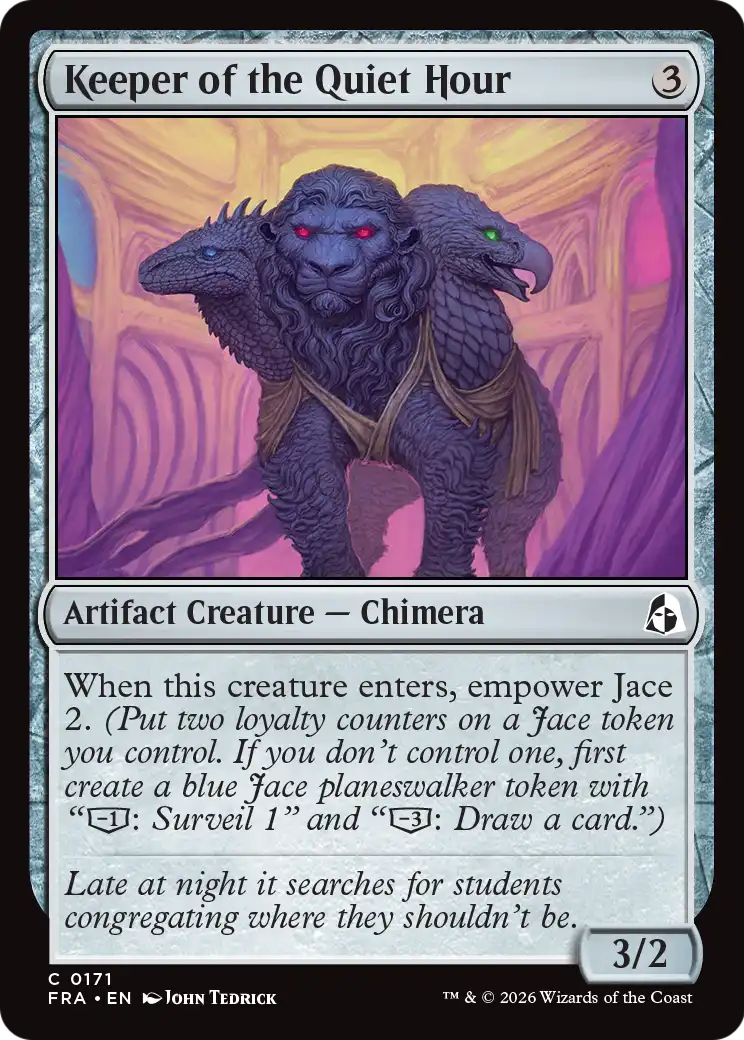Keeper of the Quiet Hour [Reality Fracture] MTG Single Magic: The Gathering  | Multizone: Comics And Games