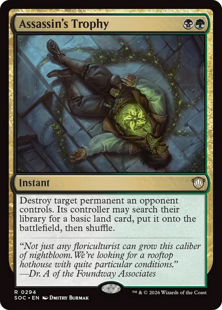 Assassin's Trophy [Secrets of Strixhaven Commander] MTG Single Magic: The Gathering  | Multizone: Comics And Games