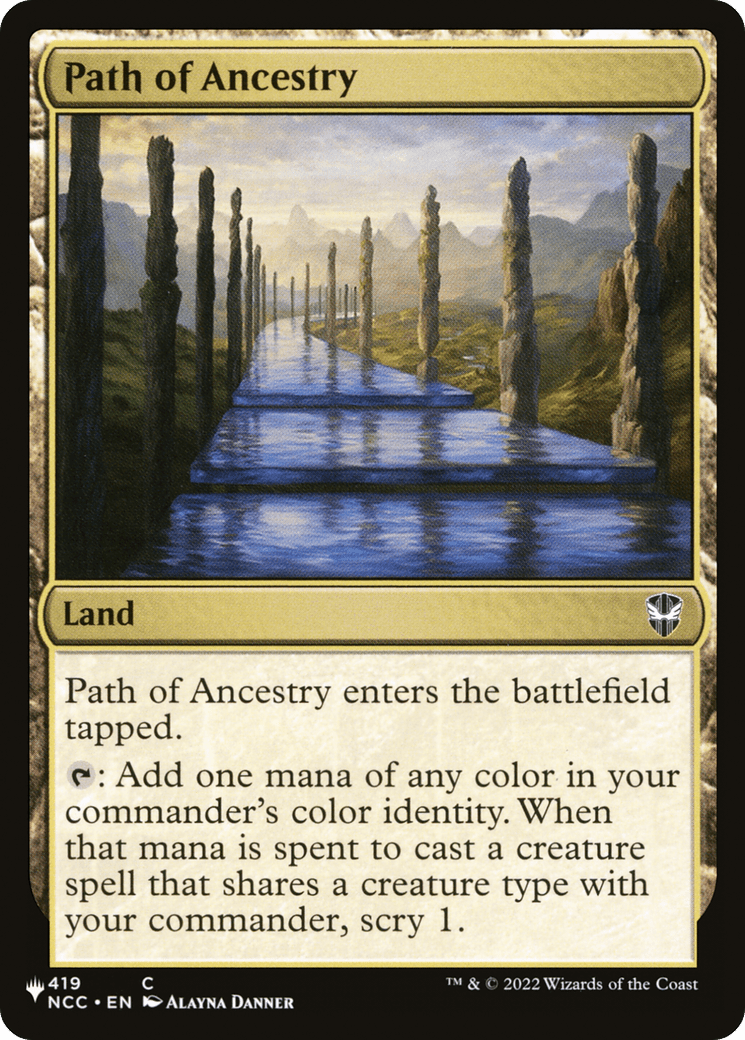 Path of Ancestry (NCC) [The List] MTG Single Magic: The Gathering  | Multizone: Comics And Games