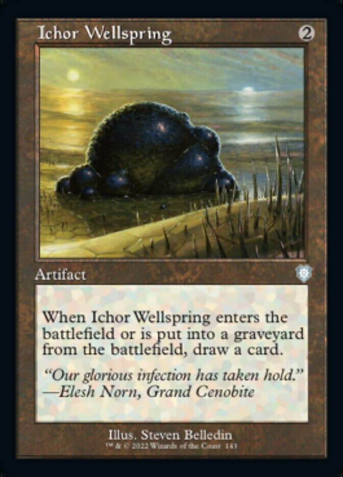 Ichor Wellspring (Retro) [The Brothers' War Commander] MTG Single Magic: The Gathering  | Multizone: Comics And Games
