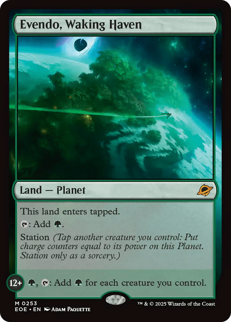 Evendo, Waking Haven [Edge of Eternities] MTG Single Magic: The Gathering  | Multizone: Comics And Games