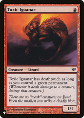 Toxic Iguanar [The List] MTG Single Magic: The Gathering  | Multizone: Comics And Games