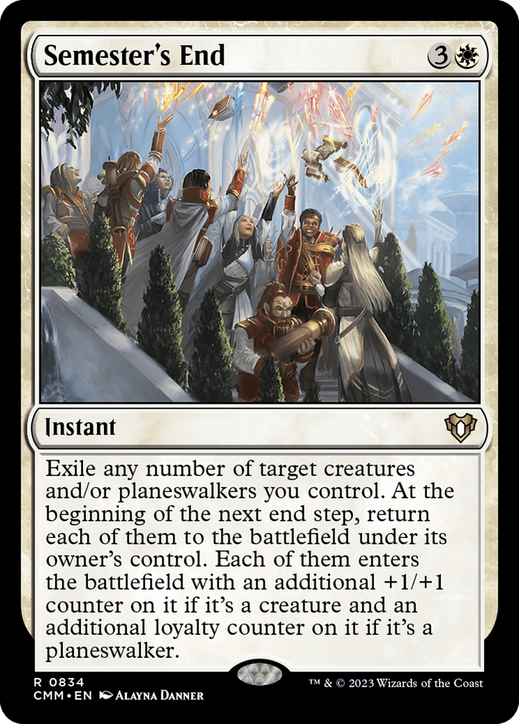 Semester's End [Commander Masters] MTG Single Magic: The Gathering  | Multizone: Comics And Games
