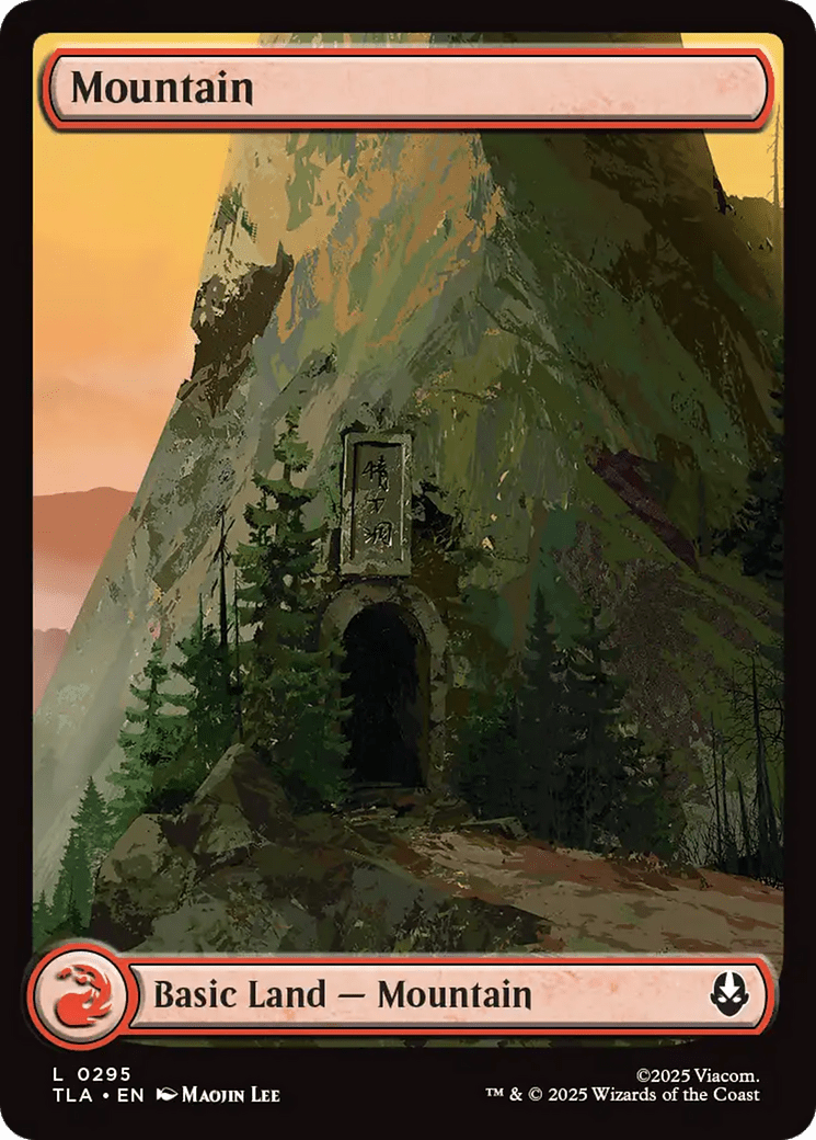 Mountain (0295) [Avatar: The Last Airbender] MTG Single Magic: The Gathering  | Multizone: Comics And Games