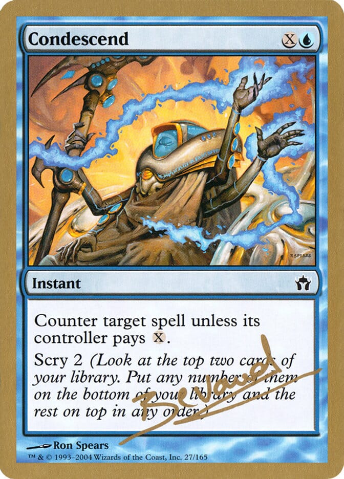 Condescend (Manuel Bevand) [World Championship Decks 2004] MTG Single Magic: The Gathering  | Multizone: Comics And Games