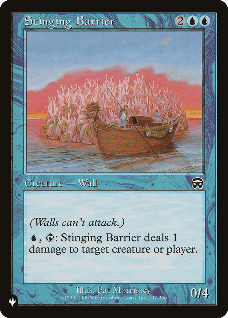 Stinging Barrier [The List] MTG Single Magic: The Gathering  | Multizone: Comics And Games