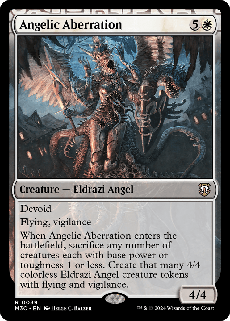 Angelic Aberration [Modern Horizons 3 Commander] MTG Single Magic: The Gathering  | Multizone: Comics And Games