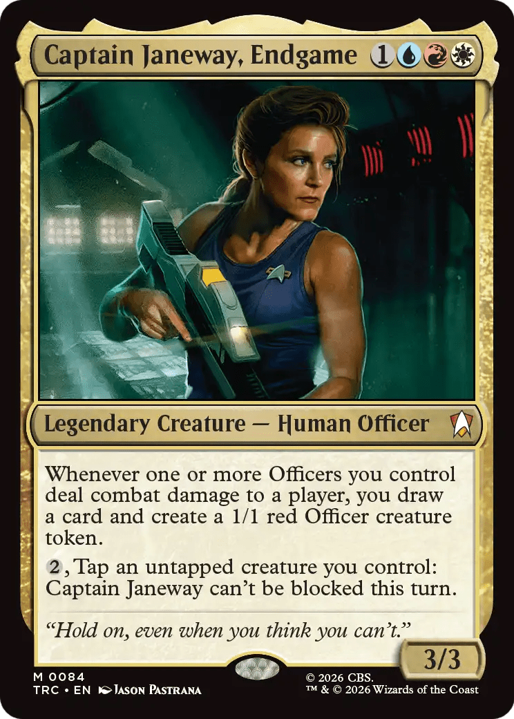 Captain Janeway, Endgame [Star Trek Commander] MTG Single Magic: The Gathering  | Multizone: Comics And Games
