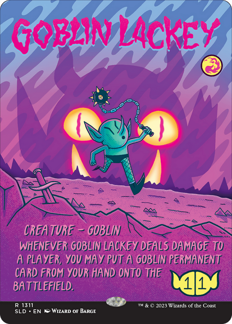 Goblin Lackey (1311) [Secret Lair Drop Series] MTG Single Magic: The Gathering  | Multizone: Comics And Games