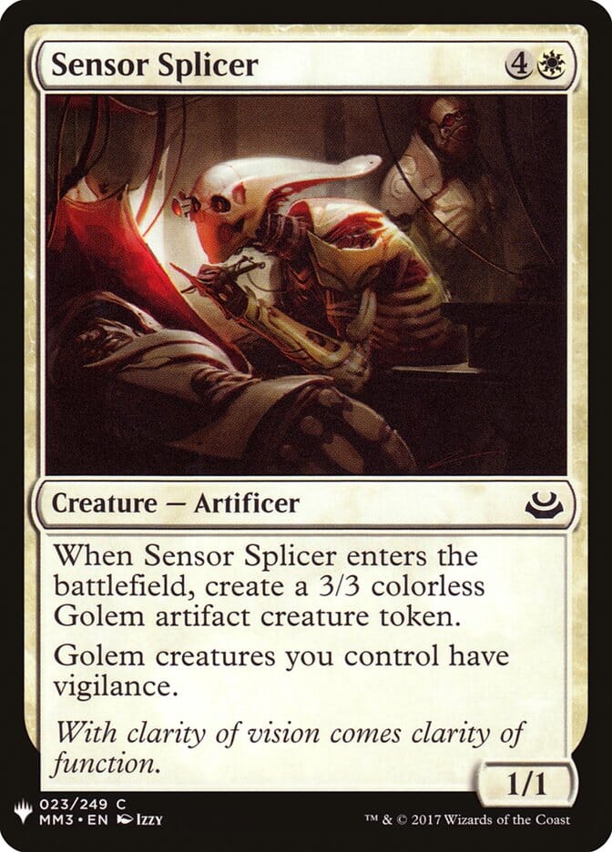 Sensor Splicer [Mystery Booster] MTG Single Magic: The Gathering  | Multizone: Comics And Games