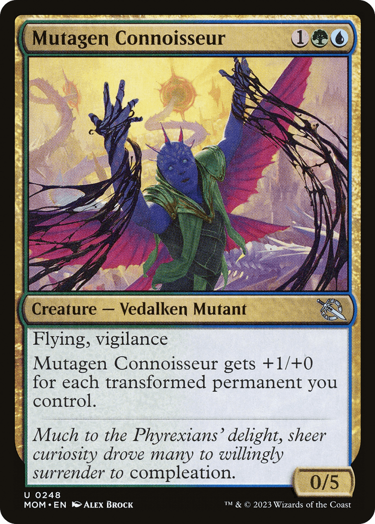 Mutagen Connoisseur [March of the Machine] MTG Single Magic: The Gathering  | Multizone: Comics And Games