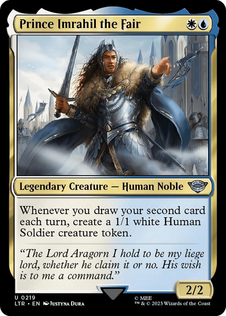 Prince Imrahil the Fair [The Lord of the Rings: Tales of Middle-Earth] MTG Single Magic: The Gathering  | Multizone: Comics And Games