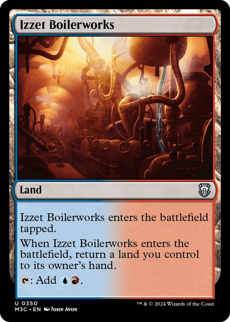 Izzet Boilerworks [Modern Horizons 3 Commander] MTG Single Magic: The Gathering  | Multizone: Comics And Games