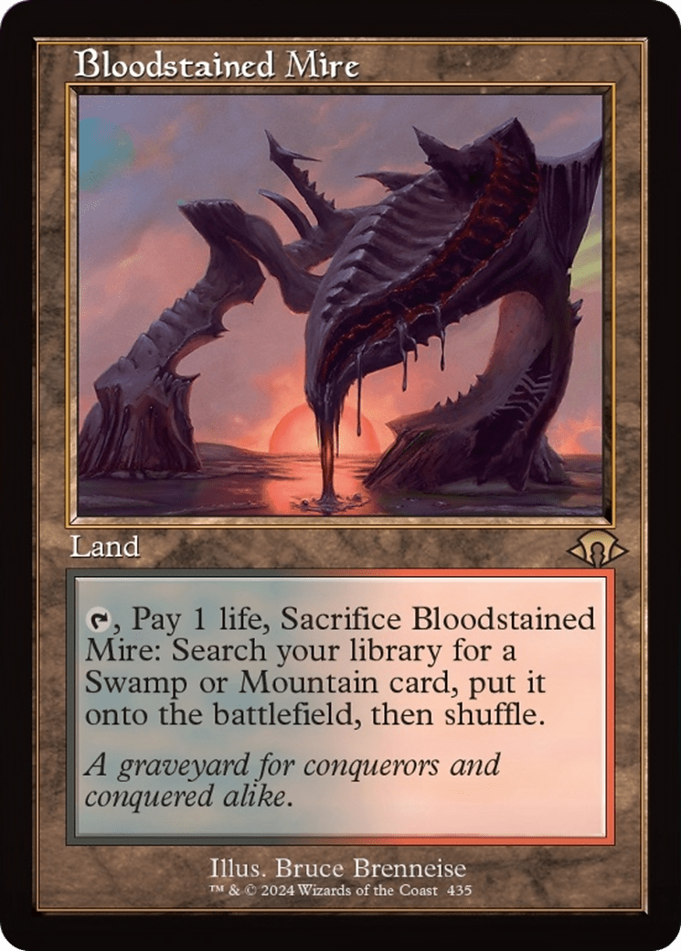 Bloodstained Mire (Retro) [Modern Horizons 3] MTG Single Magic: The Gathering  | Multizone: Comics And Games