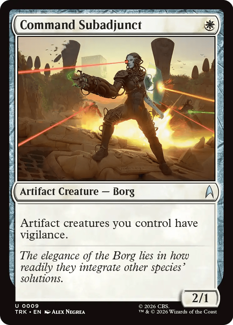 Command Subadjunct [Star Trek] MTG Single Magic: The Gathering  | Multizone: Comics And Games