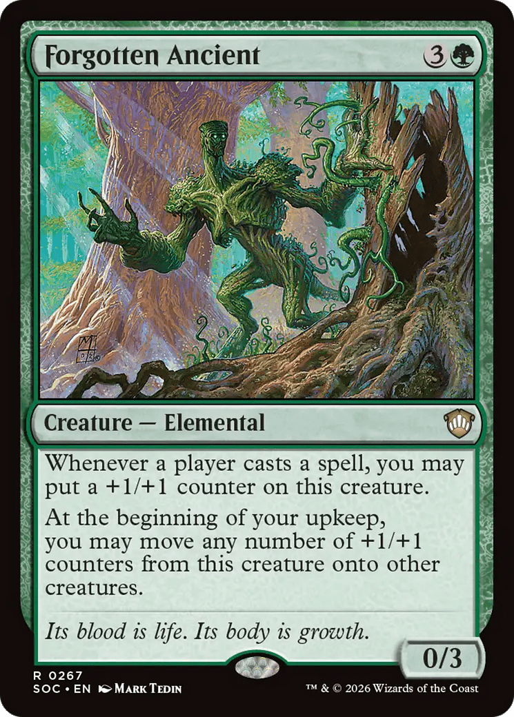 Forgotten Ancient [Secrets of Strixhaven Commander] MTG Single Magic: The Gathering  | Multizone: Comics And Games
