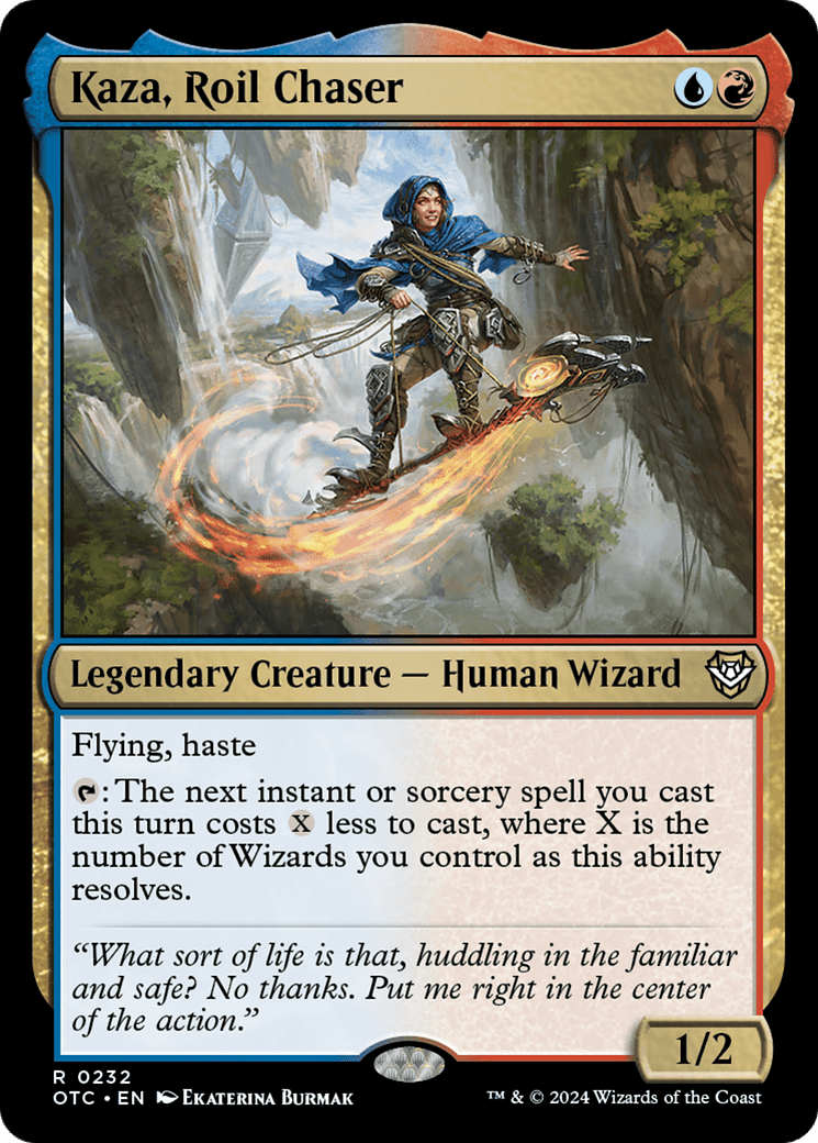 Kaza, Roil Chaser [Outlaws of Thunder Junction Commander] MTG Single Magic: The Gathering  | Multizone: Comics And Games