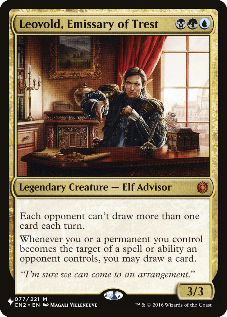 Leovold, Emissary of Trest [The List] MTG Single Magic: The Gathering  | Multizone: Comics And Games