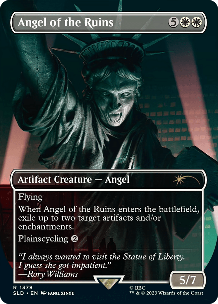Angel of the Ruins (1378) [Secret Lair Drop Series] MTG Single Magic: The Gathering  | Multizone: Comics And Games