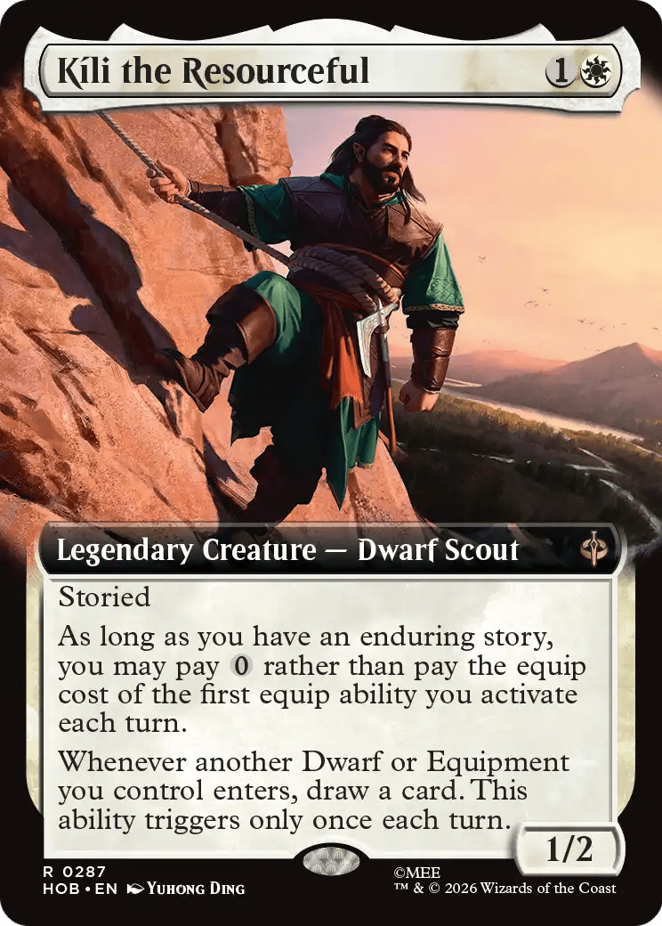 Kili the Resourceful (Extended Art) [The Hobbit] | Multizone: Comics And Games