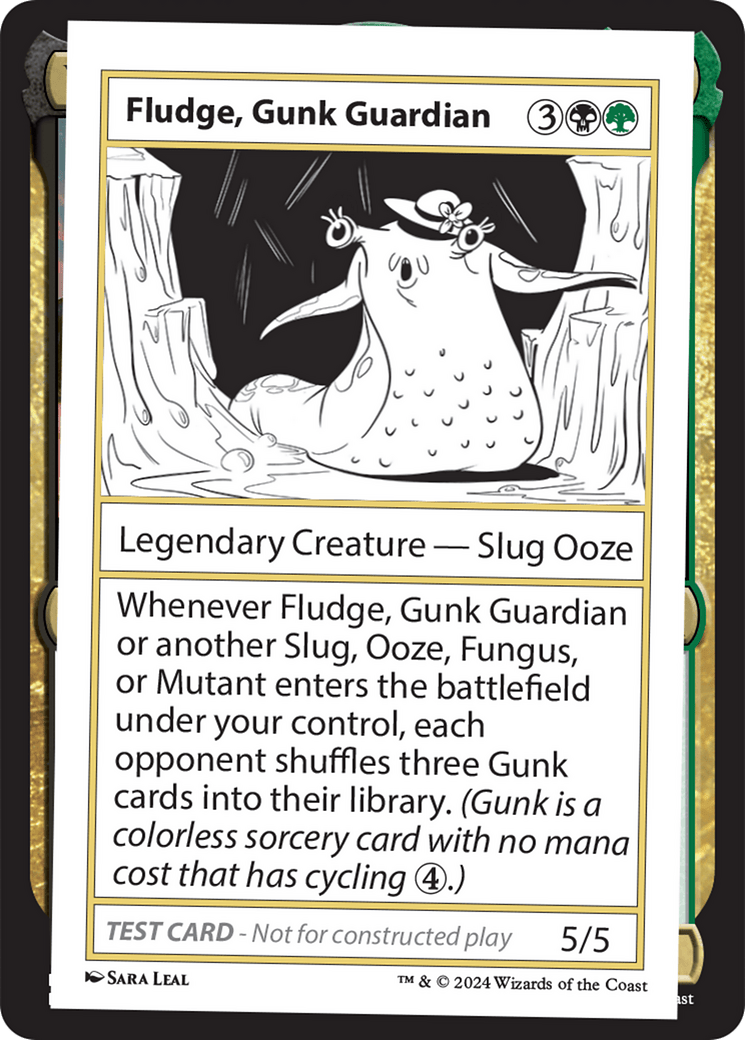 Fludge, Gunk Guardian [Mystery Booster 2 Playtest Cards] MTG Single Magic: The Gathering  | Multizone: Comics And Games
