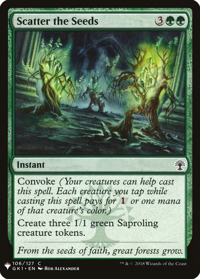 Scatter the Seeds [Mystery Booster] MTG Single Magic: The Gathering  | Multizone: Comics And Games