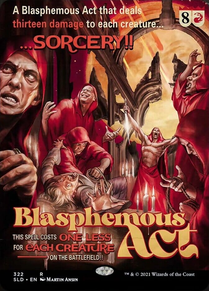 Blasphemous Act [Secret Lair Drop Series] MTG Single Magic: The Gathering  | Multizone: Comics And Games