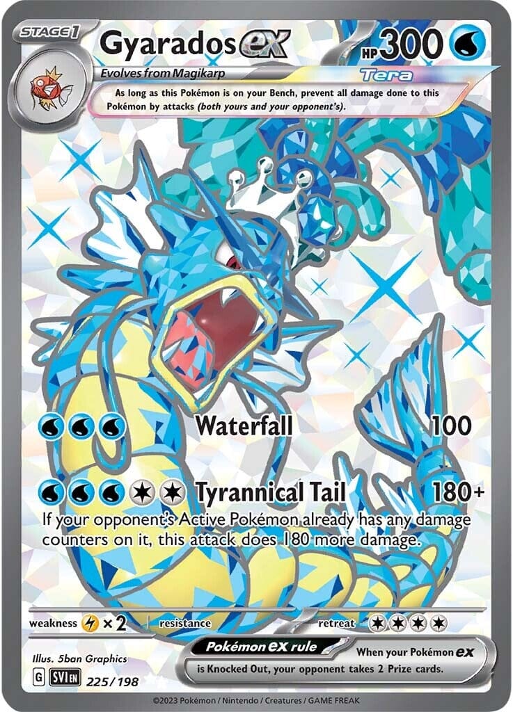 Gyarados ex (225/198) [Scarlet & Violet: Base Set] Pokemon Single Pokémon  | Multizone: Comics And Games