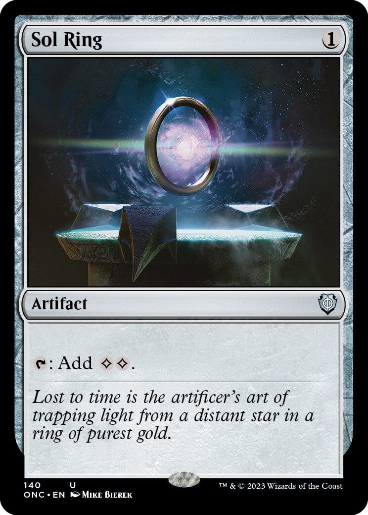Sol Ring [Phyrexia: All Will Be One Commander] MTG Single Magic: The Gathering  | Multizone: Comics And Games