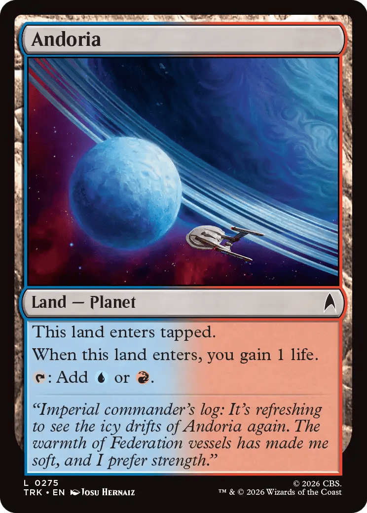 Andoria [Star Trek] MTG Single Magic: The Gathering  | Multizone: Comics And Games