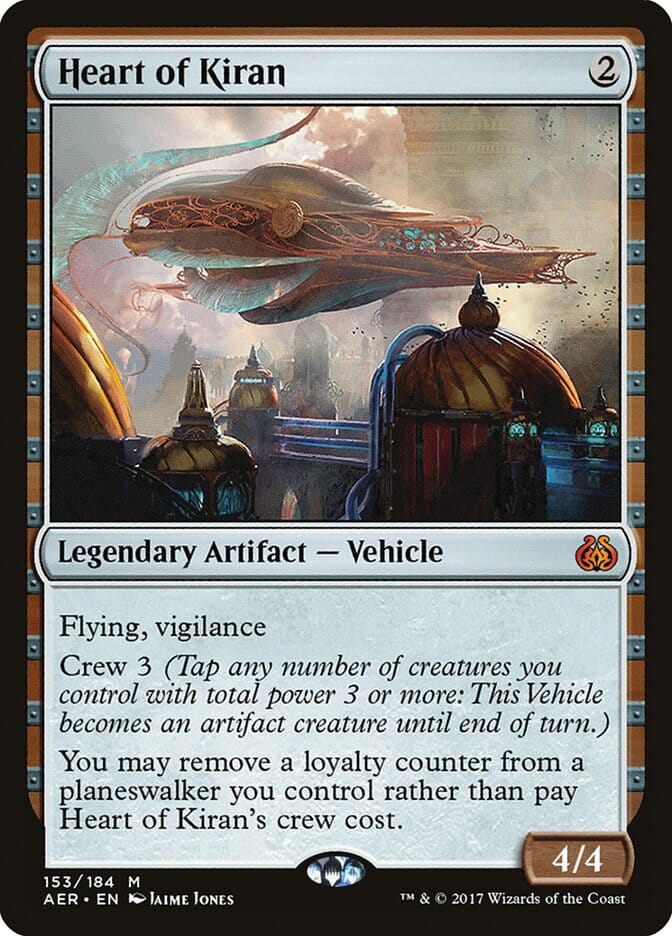 Heart of Kiran [Aether Revolt] MTG Single Magic: The Gathering  | Multizone: Comics And Games