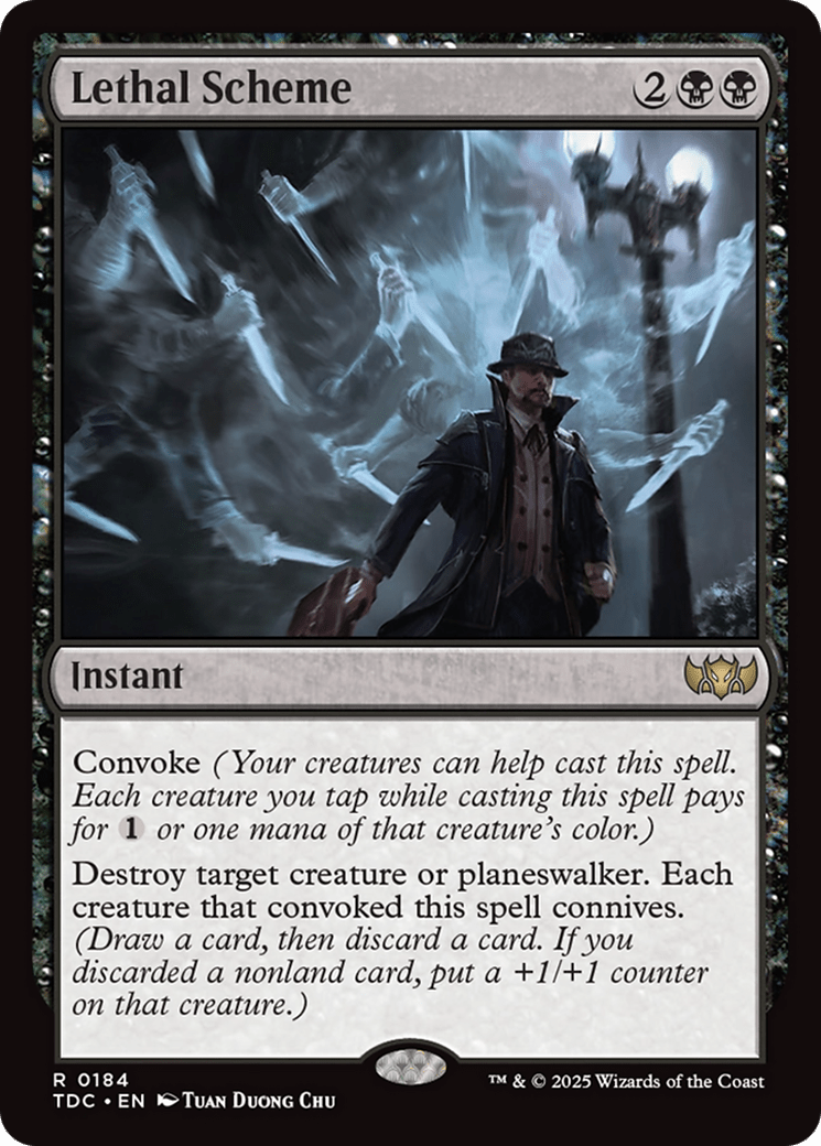 Lethal Scheme [Tarkir: Dragonstorm Commander] MTG Single Magic: The Gathering  | Multizone: Comics And Games