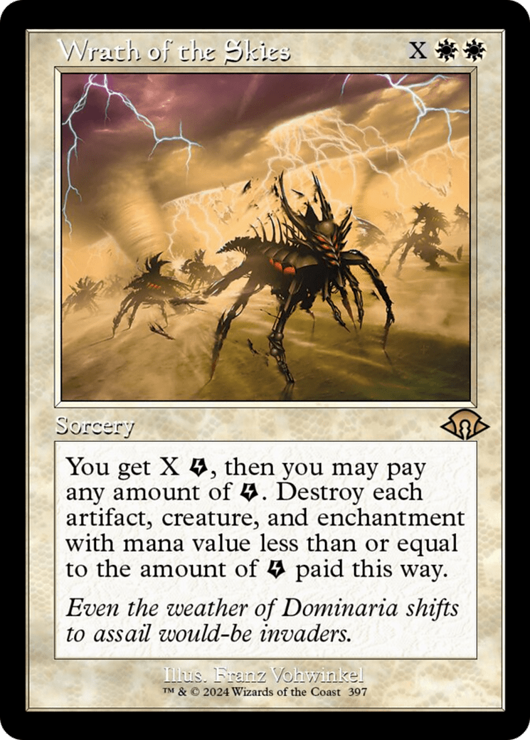 Wrath of the Skies (Retro) [Modern Horizons 3] MTG Single Magic: The Gathering  | Multizone: Comics And Games
