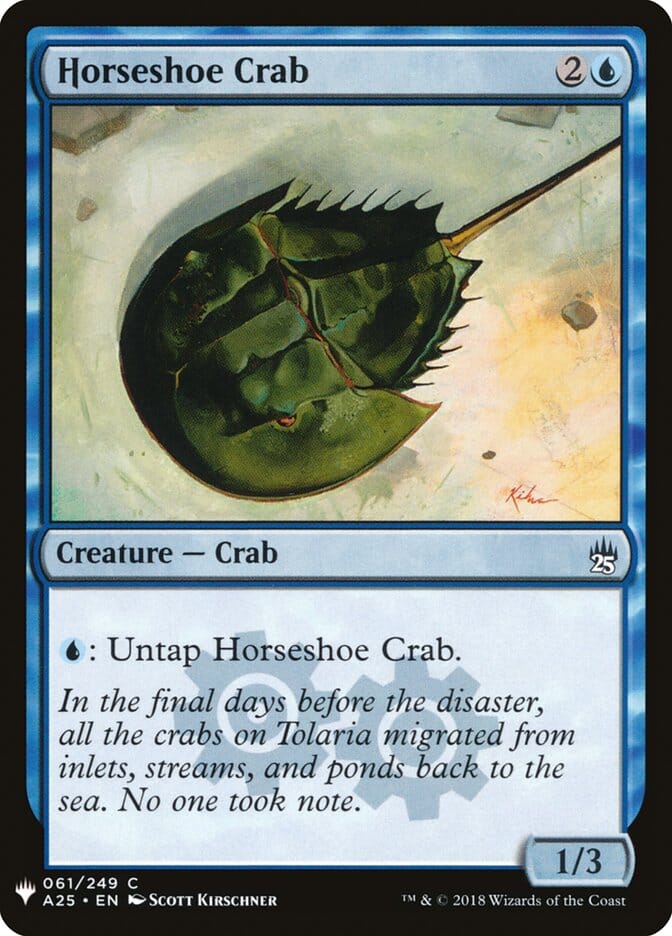 Horseshoe Crab [Mystery Booster] MTG Single Magic: The Gathering  | Multizone: Comics And Games