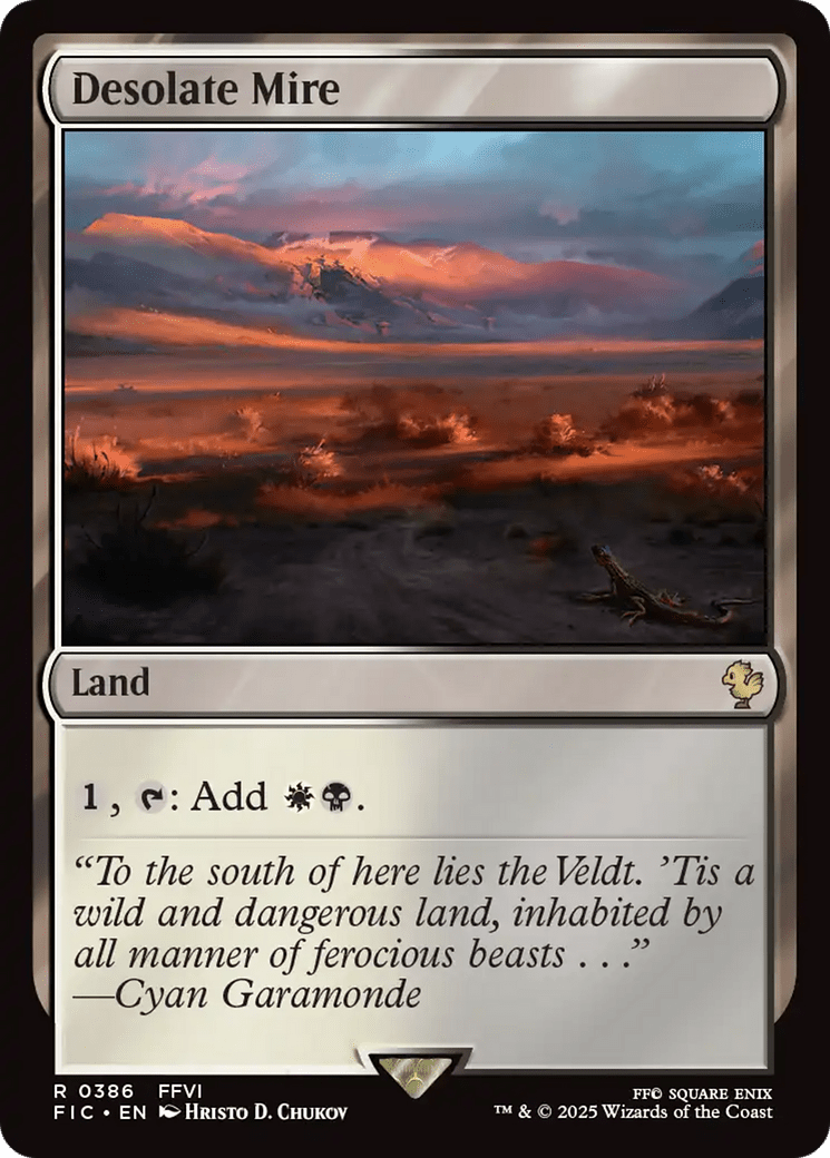 Desolate Mire [FINAL FANTASY Commander] MTG Single Magic: The Gathering  | Multizone: Comics And Games
