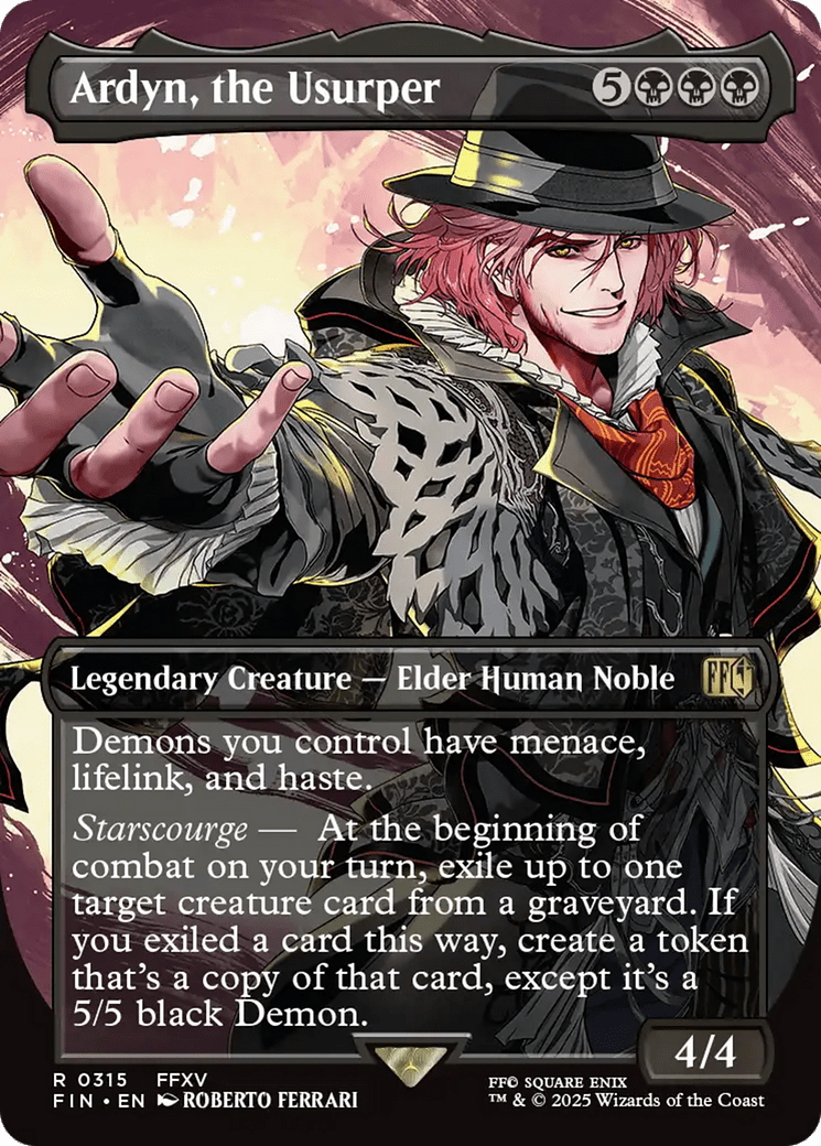 Ardyn, the Usurper (Borderless) (0315) [FINAL FANTASY] MTG Single Magic: The Gathering  | Multizone: Comics And Games