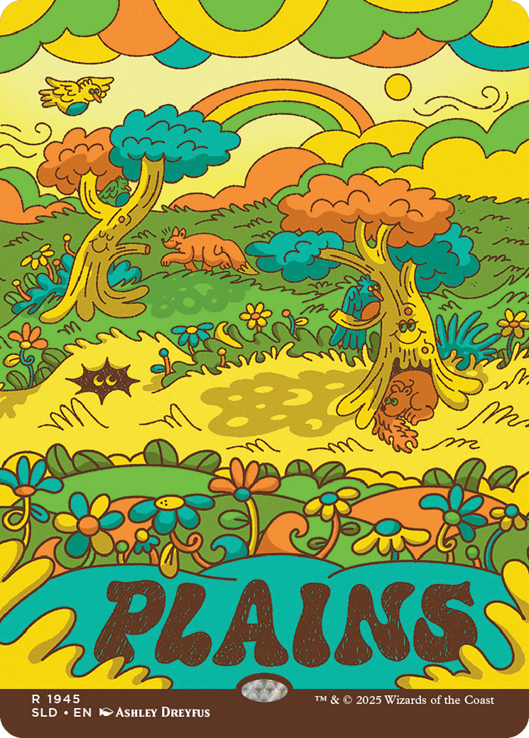 Plains (1945) [Secret Lair Drop Series] MTG Single Magic: The Gathering  | Multizone: Comics And Games
