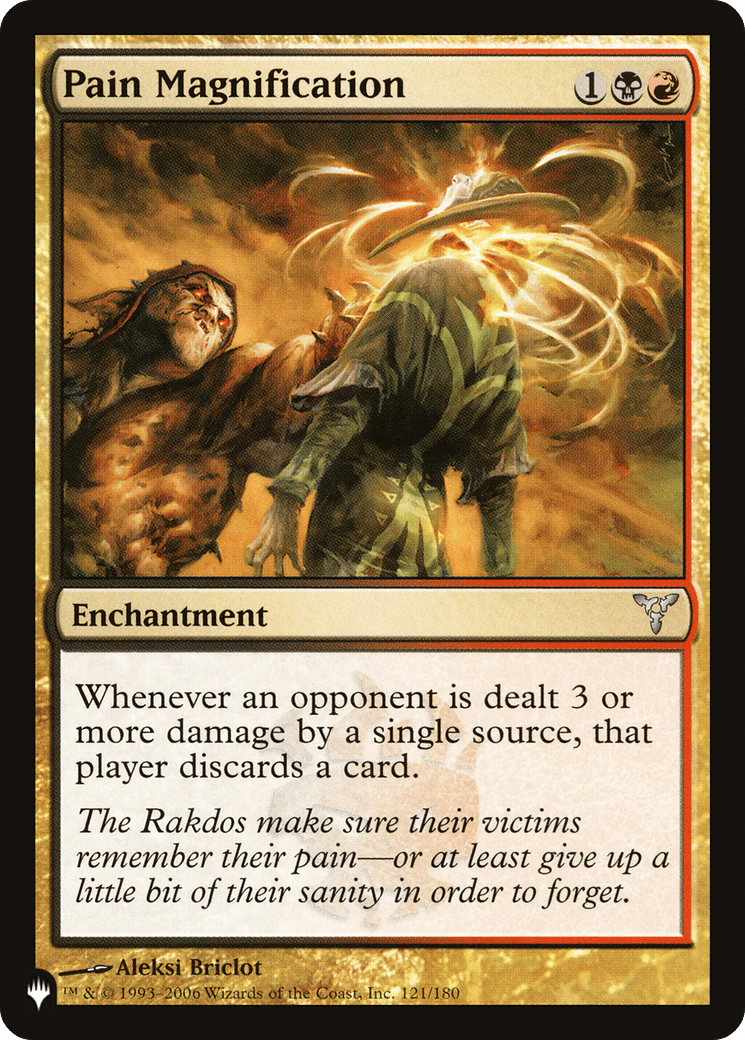 Pain Magnification [The List] MTG Single Magic: The Gathering  | Multizone: Comics And Games
