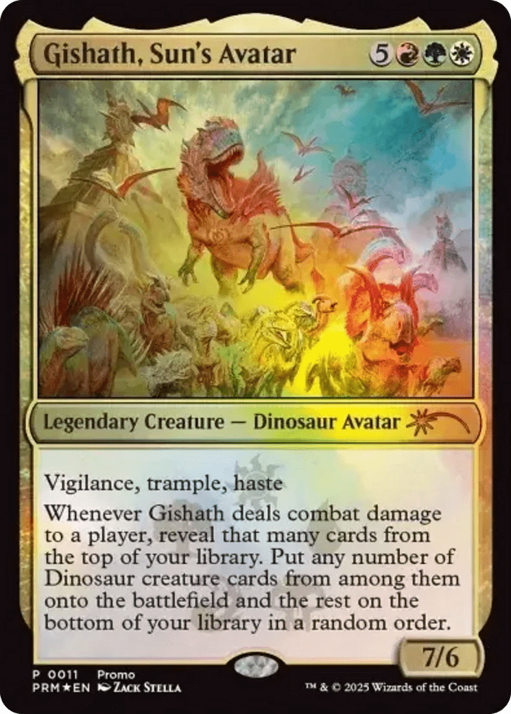 Gishath, Sun's Avatar [Media Promos] MTG Single Magic: The Gathering  | Multizone: Comics And Games