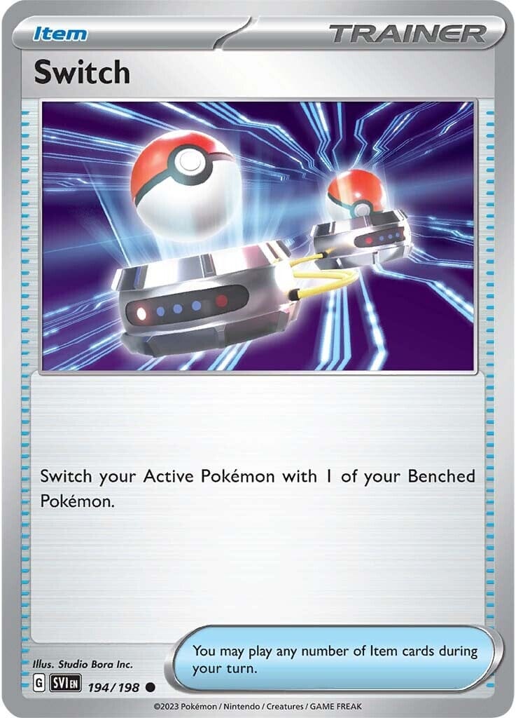 Switch (194/198) [Scarlet & Violet: Base Set] Pokemon Single Pokémon  | Multizone: Comics And Games
